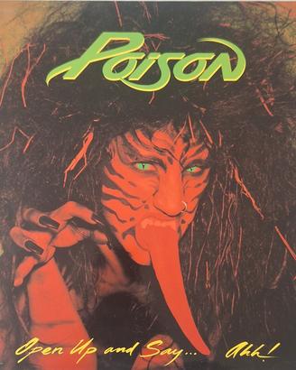 Poison-Open up and say ahh LP1988 completo vinile 