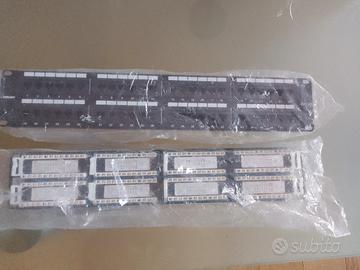 patch panel 48 porte cat. 5e