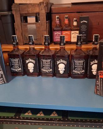 bottiglie di Jack daniels 
