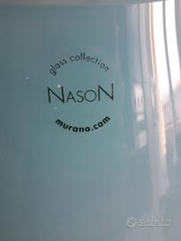 Vaso turchese di Murano