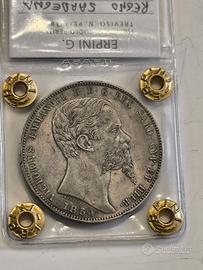 Sardegna - 5 lire 1854 (G)