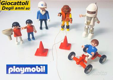 Playmobil Geobra VINTAGE 1974/1981 Mini Lotto di 6
