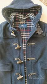 Montgomery Burberry blu unisex 8 anni