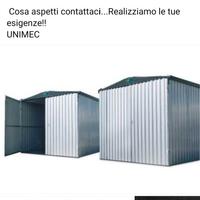 · Prefabbricato Baracca Box lamiera zincata Unimec