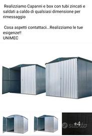 · Prefabbricato Baracca Box lamiera zincata Unimec