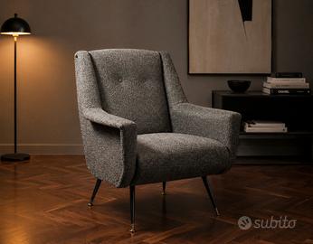 Poltrona dedign Gigi Radice - tessuto Minotti