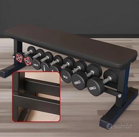 Half rack e panca piana 