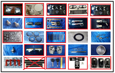 Ricambi NUOVI Lancia Fulvia coupe e Fiat X1/9 X19