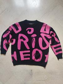 Pullover con strass 