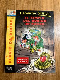 Libro Il tempio del rubino di fuoco di Geronimo S.