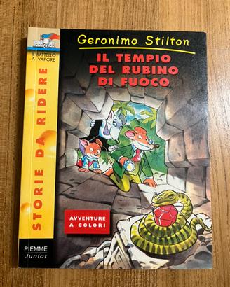 Libro Il tempio del rubino di fuoco di Geronimo S.