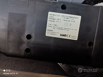 Letto rete motorizzata+materasso tempur