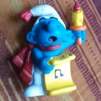 Puffo canto Natale de "I Puffi" originale anni '80