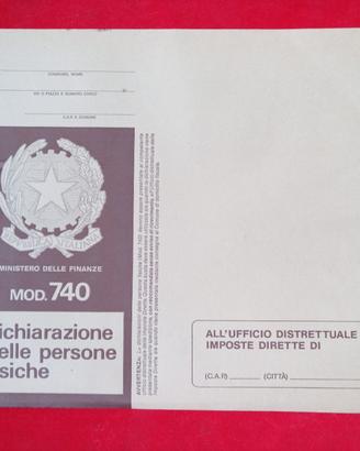 Busta 740 raccomandata vintage