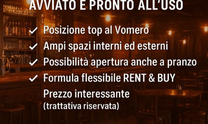 Attività di ristorazione al Vomero