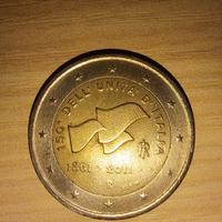 Moneta 2 euro dell'unità di Italia