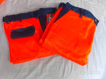 Pantaloni da lavoro alta visibilità