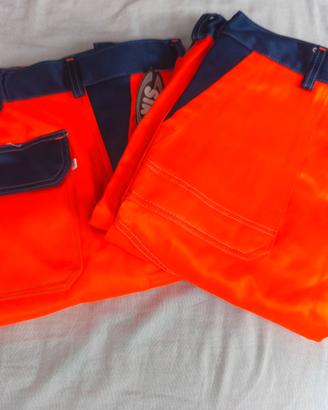 Pantaloni da lavoro alta visibilità