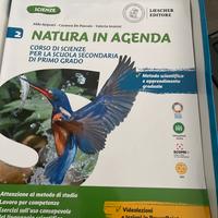 Libro prima media scienze Natura in Agenda