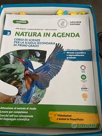 Libro prima media scienze Natura in Agenda