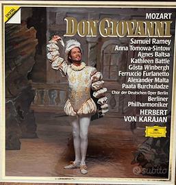 DON GIOVANNI MOZART Cofanetto in 3 LP