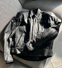 Giubbotto moto IXS da uomo in pelle