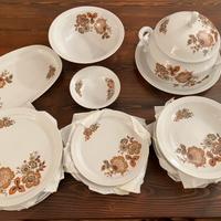 Servizio piatti porcellana