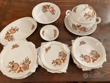 Servizio piatti porcellana