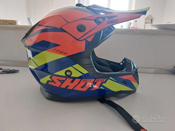 casco cross bambino bambina nuovo