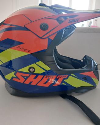 casco cross bambino bambina nuovo