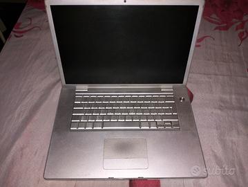 macbook vintage  15 pollici leggere bene 