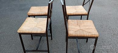 sedie rustiche industriali