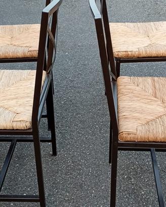 sedie rustiche industriali