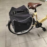 Borsa doppia per portapacchi Bicicletta