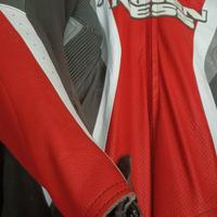 Tuta da moto in pelle di canguro