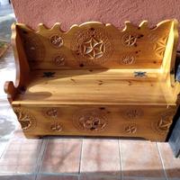 Set cucina Credenza tavolo cassapanca e sedie
