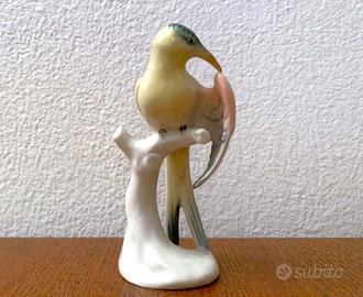 VOLKSTEDT - Uccellino Soprammobile antico