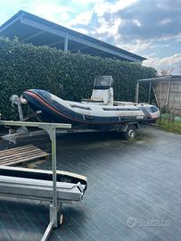 Gommone SELVA 5metri con carrello ELLEBI