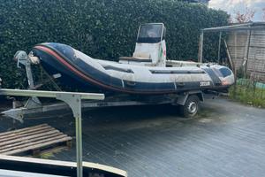 Gommone SELVA 5metri con carrello ELLEBI