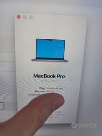 MacBook Pro 14” (2021) M1 Pro 16GB 512GB 