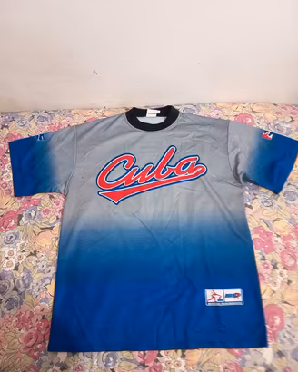 Maglia Baseball "Batos" Cuba vintage anni 2000
