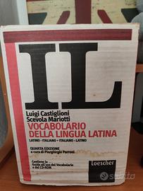 Dizionario di Latino Il Castiglione Mariotti.