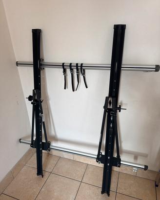 Portabici completo di barrae portatutto