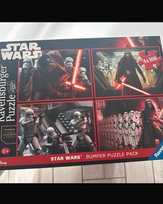 Star Wars Ravensburger 4 puzzle da 100 pezzi