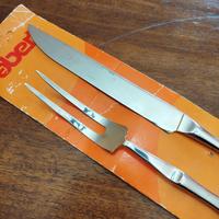 coltello e forchettone arrosto nuovo