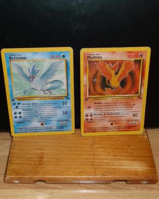 Pokemon Articuno e Moltres 1999/200 Wizards