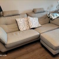 Divano Poltronesofà con pouf