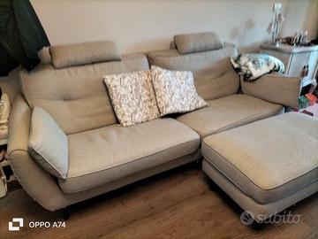 Divano Poltronesofà con pouf