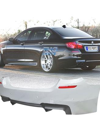 PARAURTI POSTERIORE BMW F10 LOOK M5 PDC DOPPIA USC