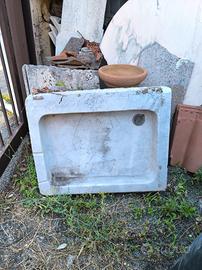 lavandino marmo di Carrara trattabili